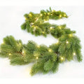 EverPine pre-lit garland with warm white fairy lights