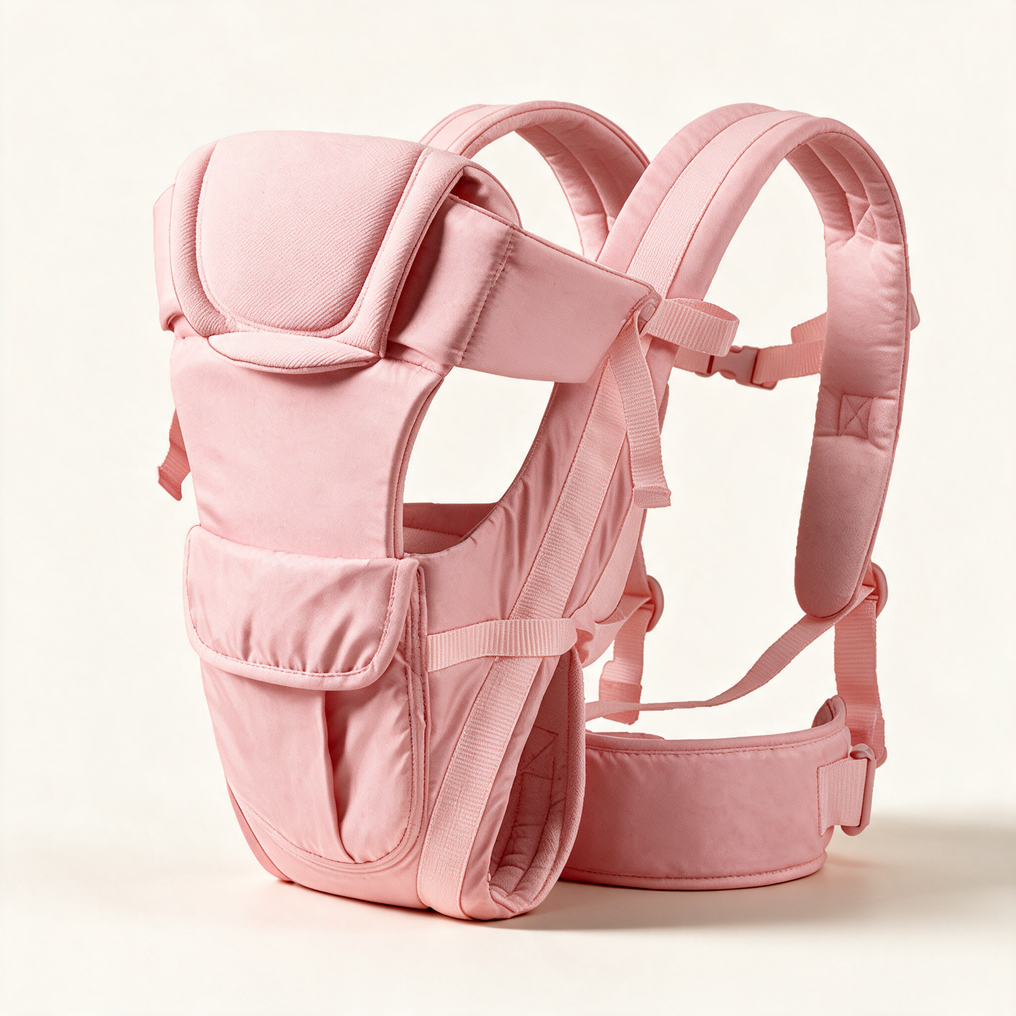 CarryCloud 4-in-1 baby carrier in pink