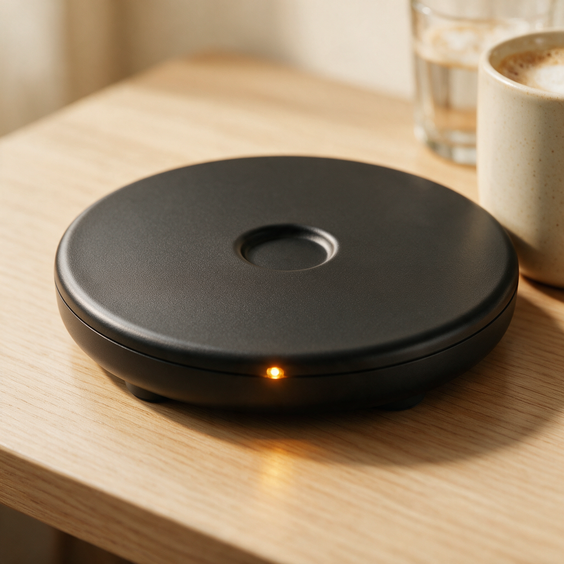 Close up of the BrewMate warming plate surface