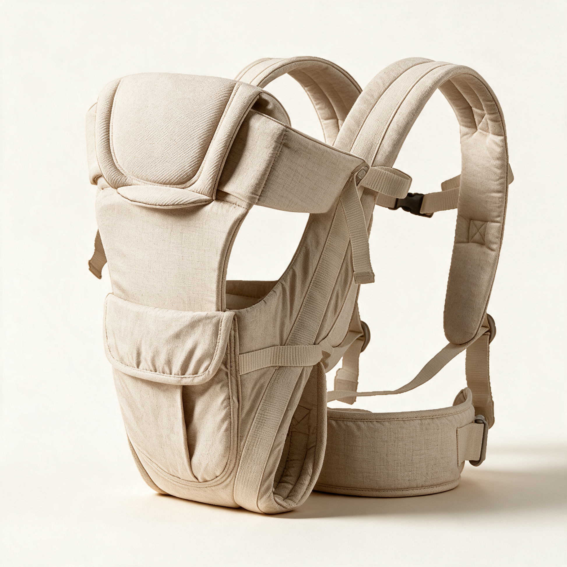 CarryCloud 4-in-1 baby carrier in beige
