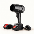 LeafEase Cordless Leaf Blower with two batteries and charger