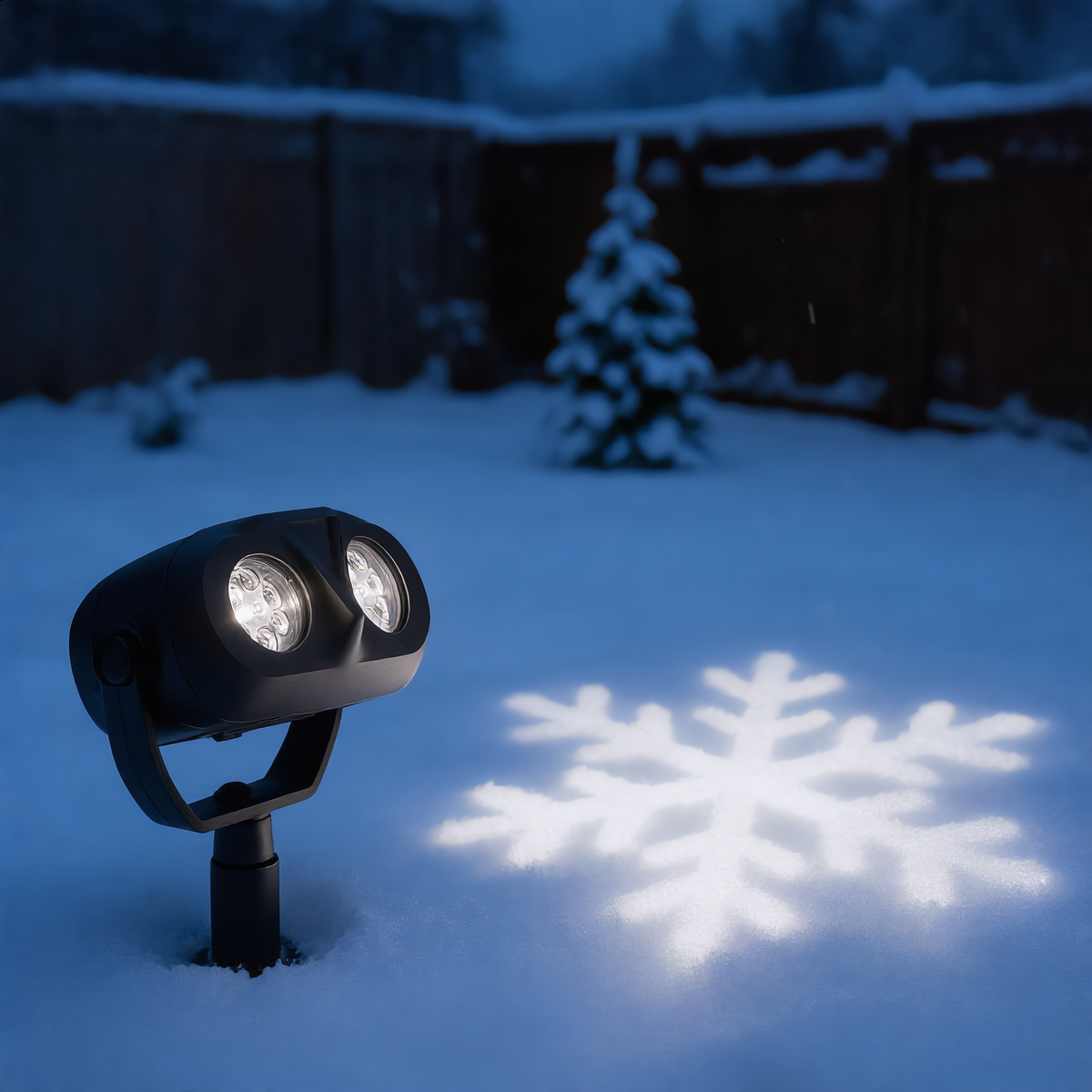 SnowGlow Christmas Projector