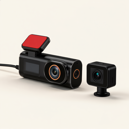 RoadEye 4K Front and Rear Dash Cam