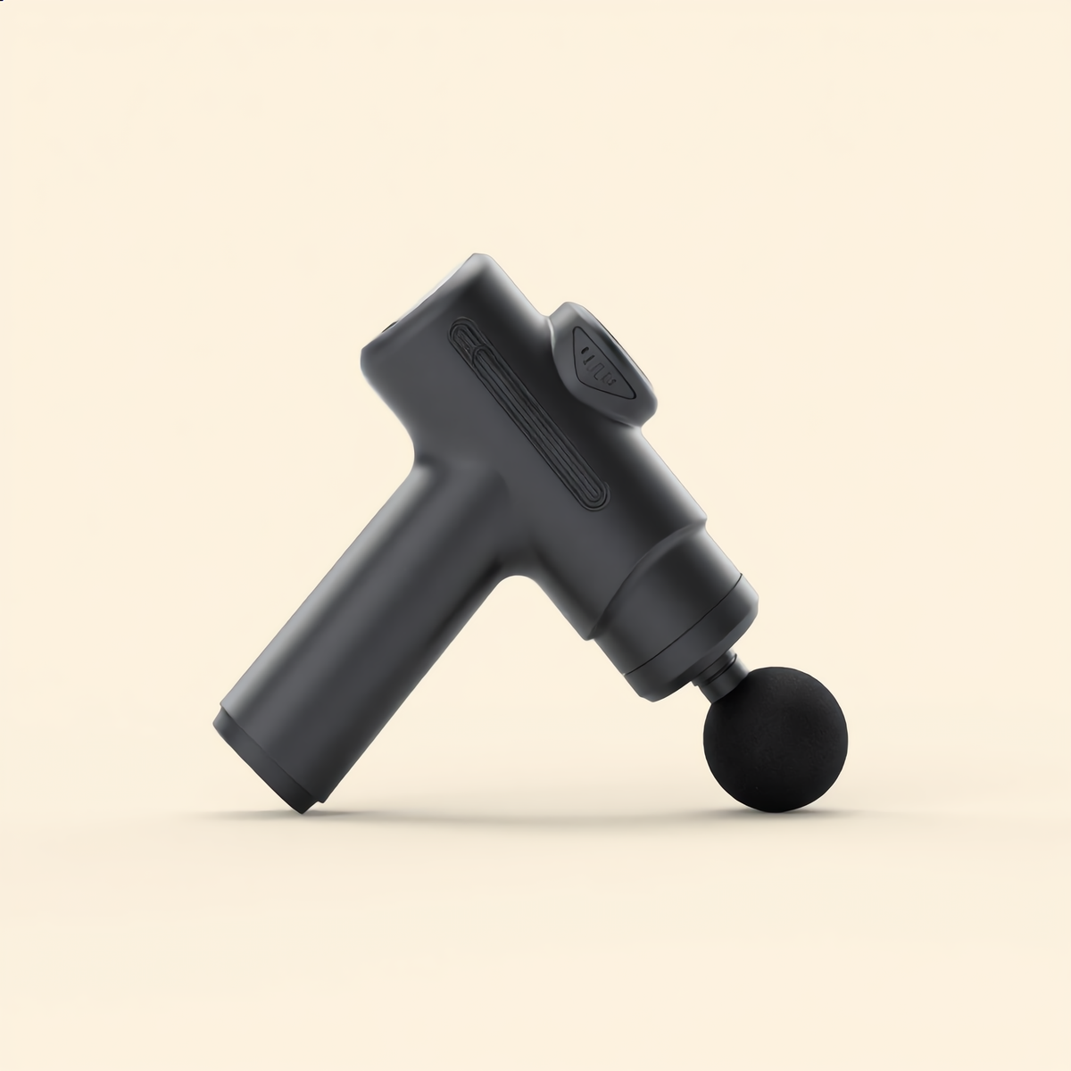DeepEase percussion massage gun with round ball head