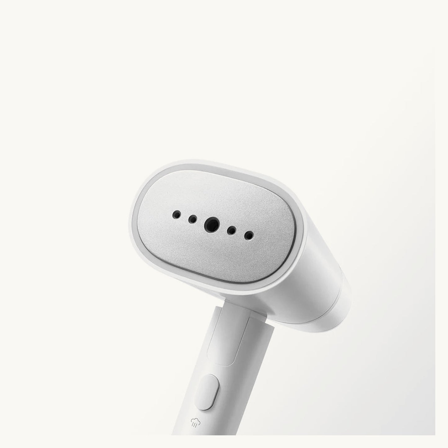 SteamEase handheld garment steamer in white